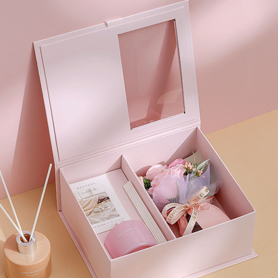 Conjuntos de velas perfumadas Decoración para el hogar Cera de soja Difusores de caña de flores secas Conjuntos de regalos