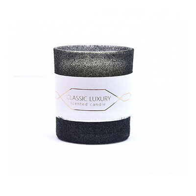 Lavanda y Sage Votive Aroma Home Candle del OEM en el negro Mercury Glass del rosa del oro