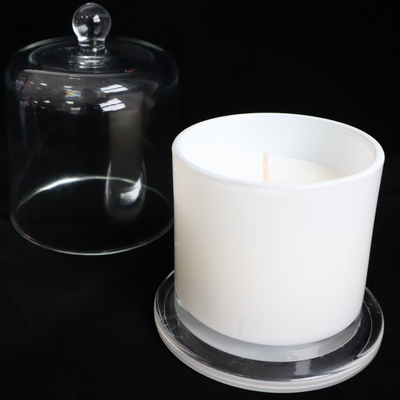 La vela de Rose Vanilla White Associates Aromatherapy fijada para el baño y los trabajos corporales se relajan