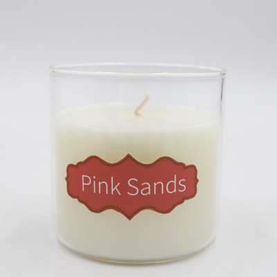 la cera natural del eucalipto de la hierbabuena 8oz sospechó velas con Cork Lid