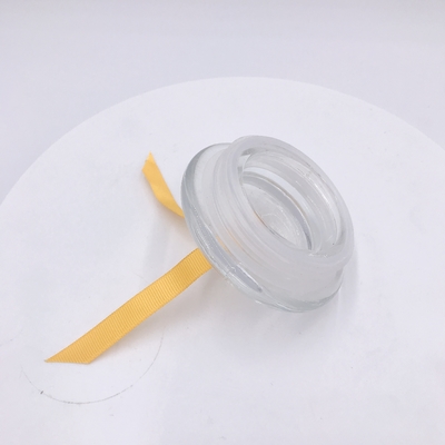 La cera anaranjada orgánica de la soja del OEM sospechó a Mason Jar Candle para el sueño