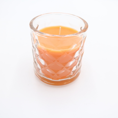 Mecha de cristal reciclada 8oz pequeñas velas votivas mecha y vela del buque para la decoración casera