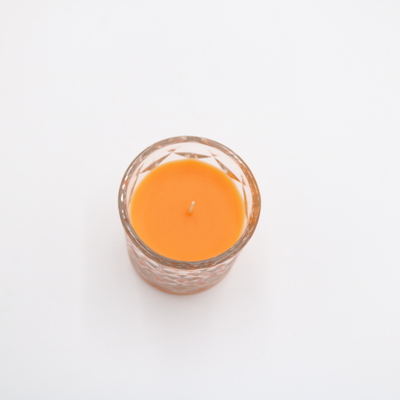 Mecha de cristal reciclada 8oz pequeñas velas votivas mecha y vela del buque para la decoración casera