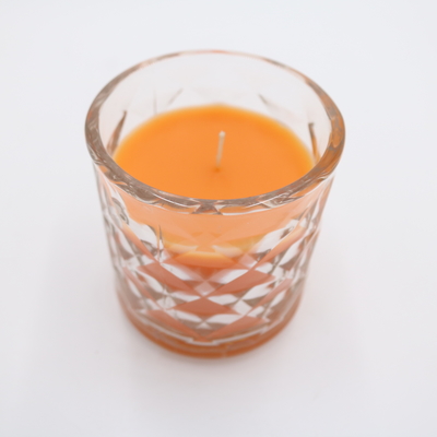 Mecha de cristal reciclada 8oz pequeñas velas votivas mecha y vela del buque para la decoración casera