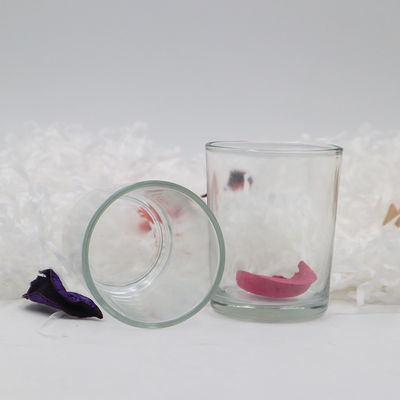 Tarros vacíos de cristal claros 5.5x6.8 de las tazas del candelero de Tealight