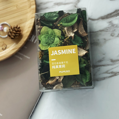 Flores de Jasmine Scented Aroma Potpourri Dry del top de la estufa del invierno