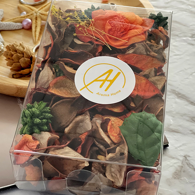 El popurrí hecho a mano del melocotón sospechó las flores para el hotel del guardarropa