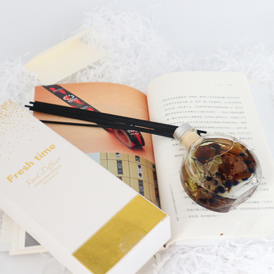 El sistema de lujo del regalo de Reed Diffuser 100ml del aroma con Brown secó la flor
