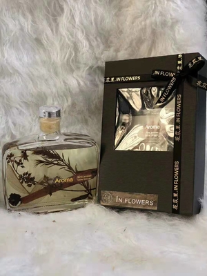 Regalo de lujo del perfume grande de Reed Diffuser 350ml del aroma fijado con Black Box