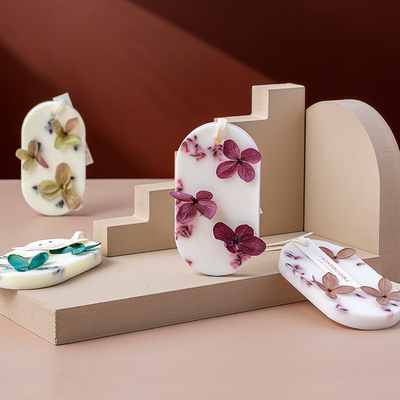 La cera perfumada del óvalo casero del aroma derrite el sistema del regalo para la fabricación de la vela