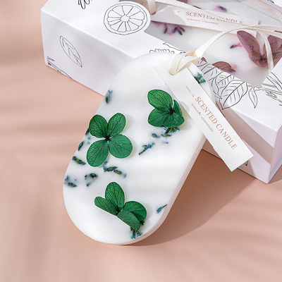 La cera perfumada del óvalo casero del aroma derrite el sistema del regalo para la fabricación de la vela