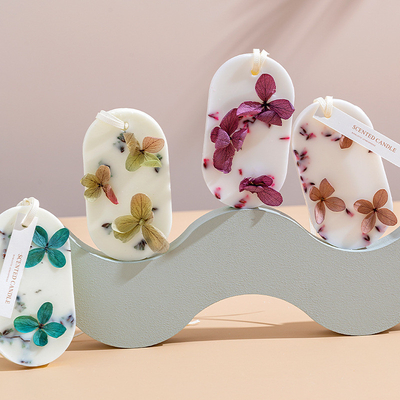 La cera perfumada del óvalo casero del aroma derrite el sistema del regalo para la fabricación de la vela