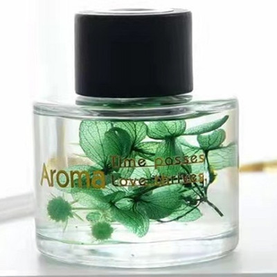 Perfume de lujo de Reed Diffuser Colorful Gift Set 150ml del aroma con la caja de CMYK