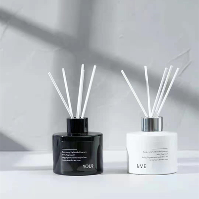 Higo blanco y negro de encargo 150mlx2 de Reed Diffuser Set Sea Salt del aroma