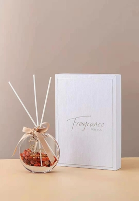 Aroma sospechado peonía Reed Diffuser 100ml del pomelo con las piedras coloridas