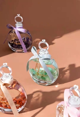 Aroma sospechado peonía Reed Diffuser 100ml del pomelo con las piedras coloridas