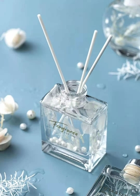 Canela Reed Diffuser Perfume 120ml de la Navidad con la hoja de plata del oro
