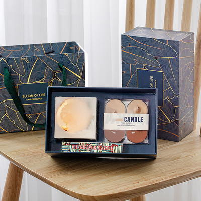 la vela decorativa del difusor de Tealight del cuarto de baño 4pk fijó el sistema casero del regalo del olor