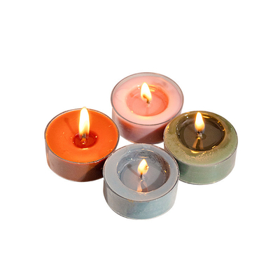 Candelero votivo perfumado colorido de Tealight para la decoración casera