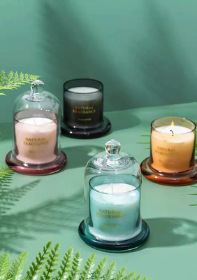 Sistemas de cristal del regalo de la vela del hogar del aroma del Aromatherapy de la bóveda