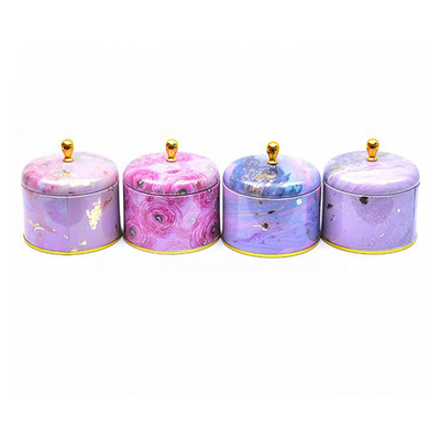 Metal perfumado hecho a mano Tin Can Candle 100ml 250ml de la cera de la soja
