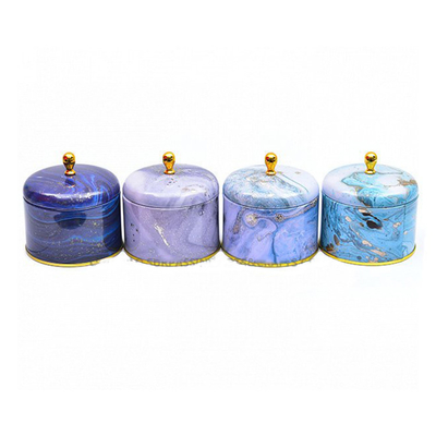 Metal perfumado hecho a mano Tin Can Candle 100ml 250ml de la cera de la soja