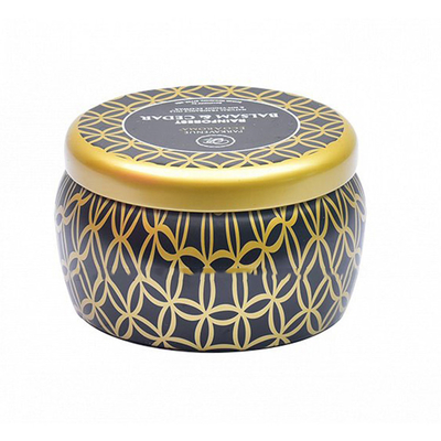 Pequeña decoración de aluminio única 120g de Tin Can Candle With Stone