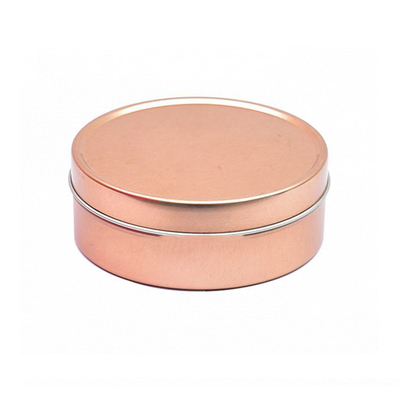 Metal de aluminio Mini Tin Candles For Votive Tealight 3oz de la cera perfumada de la soja