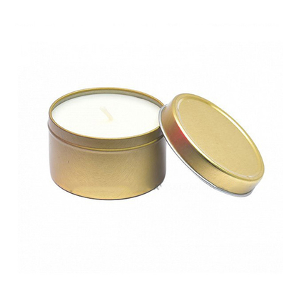La astilla del oro sospechó la soja Tin Can Candle In Bulk 5.5oz