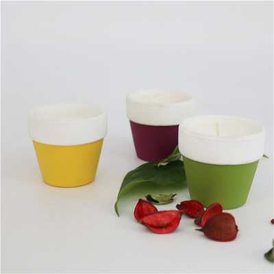 Velas de cristal personalizadas de la soja de la lavanda del tarro de la vela del negro de 7oz MSDS para el adornamiento interior
