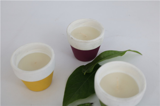 Velas de cristal personalizadas de la soja de la lavanda del tarro de la vela del negro de 7oz MSDS para el adornamiento interior
