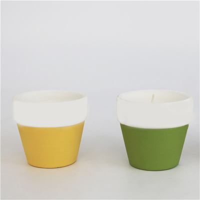 Velas de cristal personalizadas de la soja de la lavanda del tarro de la vela del negro de 7oz MSDS para el adornamiento interior